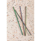 Mimo Set Of 4 Oil Slick Straight Straws