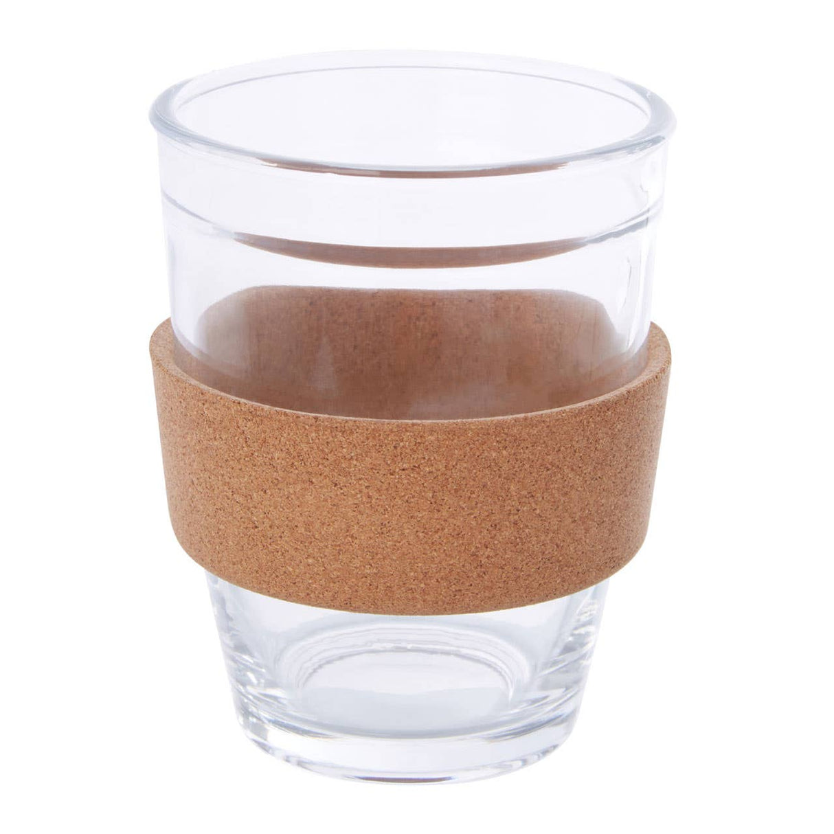 Mimo Glass Mug With Red Silicone Lid