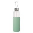 Mimo Glass Mug With Mint Silicone Sleeve