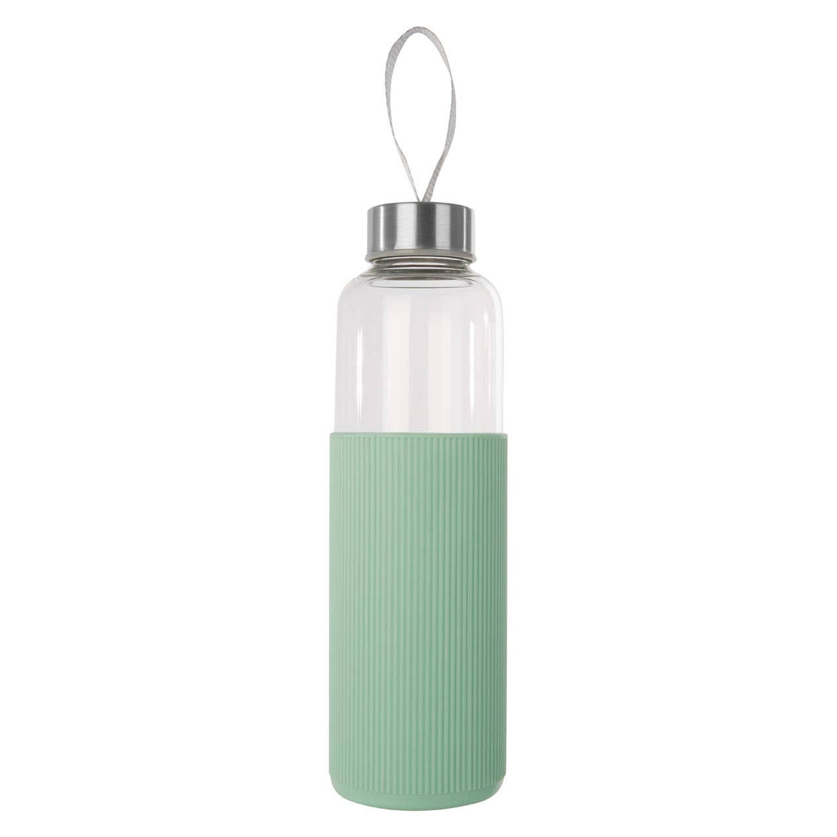 Mimo Glass Mug With Mint Silicone Sleeve