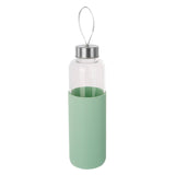 Mimo Glass Mug With Mint Silicone Sleeve