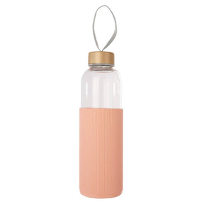 Mimo Mug With Peach Pink Silicone Sleeve