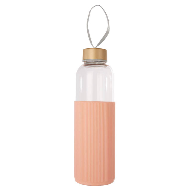 Mimo Mug With Peach Pink Silicone Sleeve