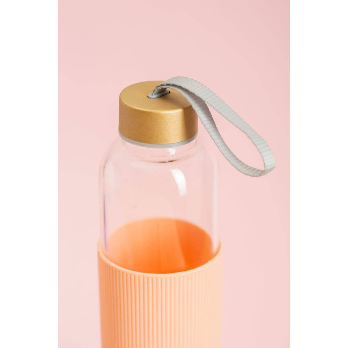 Mimo Mug With Peach Pink Silicone Sleeve