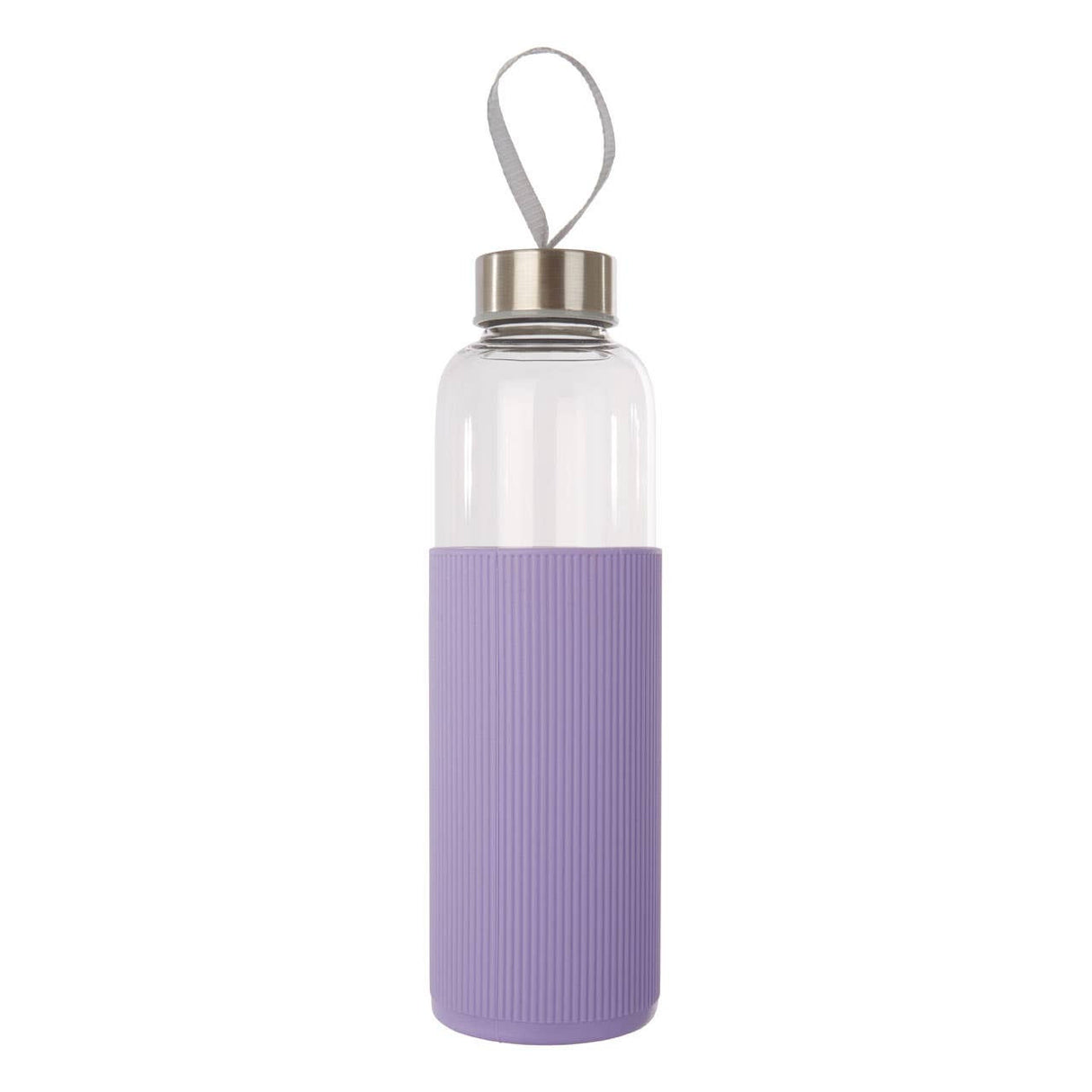 Mimo Glass Mug With Purple Silicone Sleeve