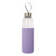 Mimo Glass Mug With Purple Silicone Sleeve