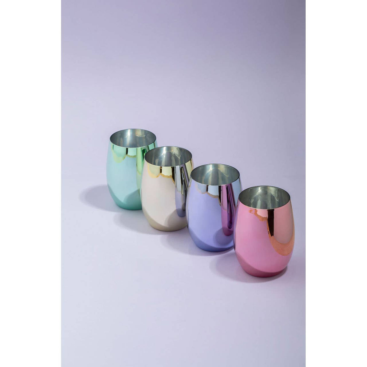 Mimo Set Of 4 Assorted Colours Tumblers