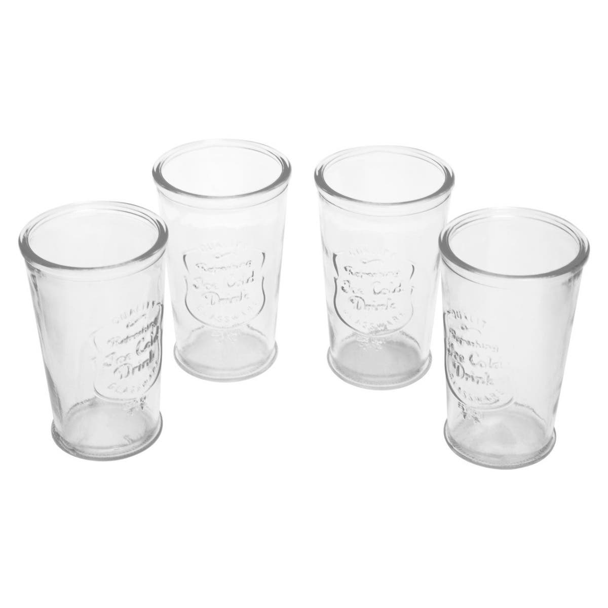 Glass Bottle With Four Glasses Set