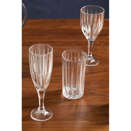 Beaufort Crystal Clear Champagne Flutes - Set Of 4