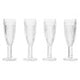 Auclair Set Of Four Champagne Glasses