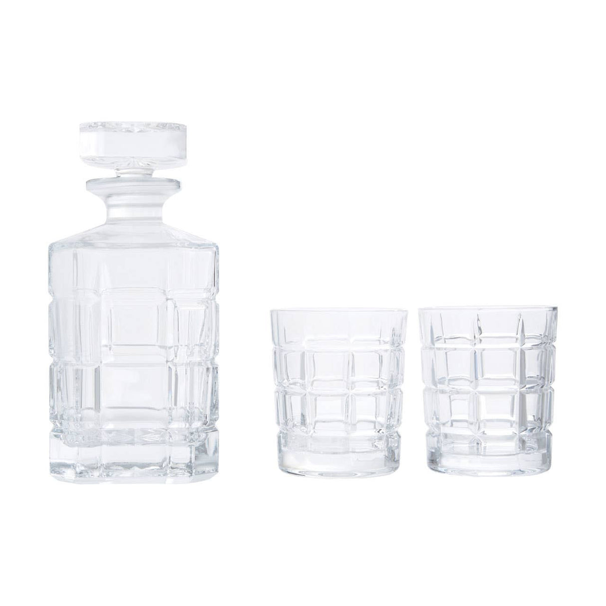 Auclair Decanter With Two Tumblers