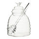 Freska Glass Honey Jar With Dipper