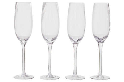 Lyle Set of Four Champagne Glasses