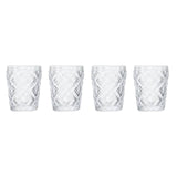 Set Of Four Fleur Tumblers