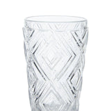 Set Of Four Fleur Highball Glasses