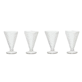 Set Of Four Torta Tapered Sundae Dishes