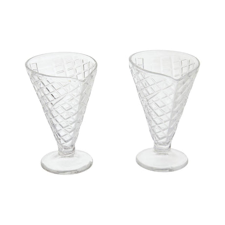 Set Of Four Torta Tapered Sundae Dishes