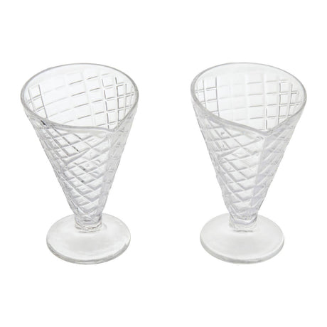 Set Of Four Torta Tapered Sundae Dishes