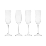 Ada Set Of 4 Crystal Champagne Glasses
