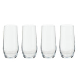 Ada Set Of 4 Crystal High Ball Glasses
