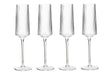 Eldon Set of Four Clear Champagne Glasses