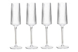 Eldon Set of Four Clear Champagne Glasses