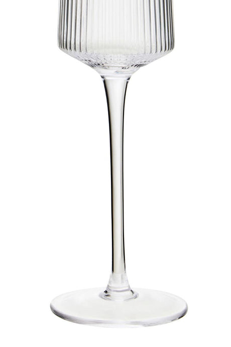 Eldon Set of Four Clear Champagne Glasses