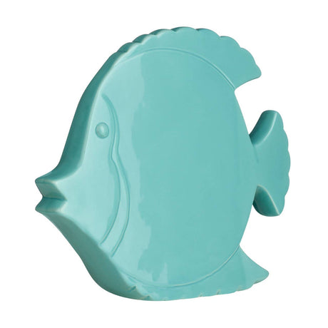 Turquoise Ceramic Fish
