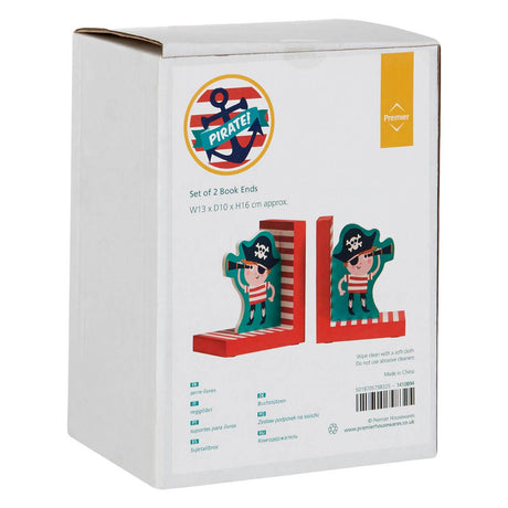 Pirate Bookends - Set Of 2