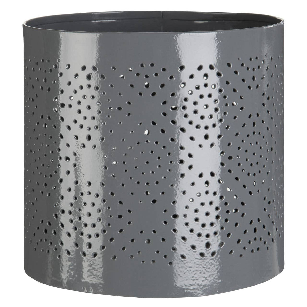 Complements Grey Finish Small Candle Holder