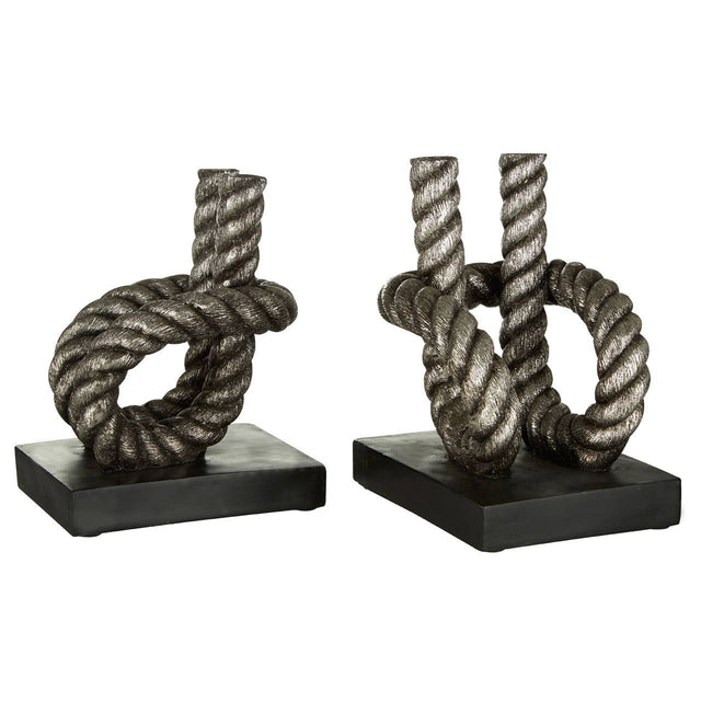 Set Of Rope Bookends