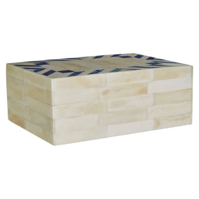 Bowerbird Blue Large Trinket Box
