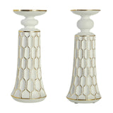 Honeycomb Large Candle Holder