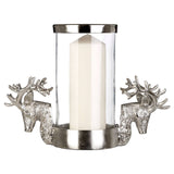 Stag Hurricane Design Candle Holder