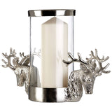 Stag Hurricane Design Candle Holder