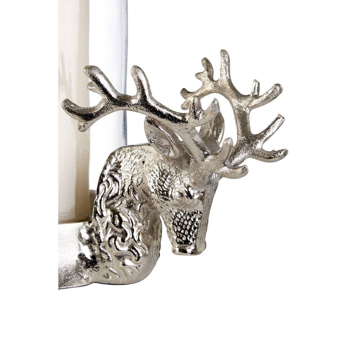 Stag Hurricane Design Candle Holder