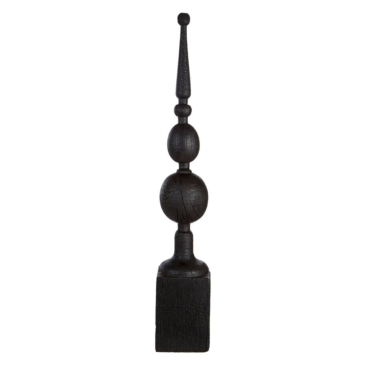 Clanbay Rustic Wooden Finial – ideas4lighting