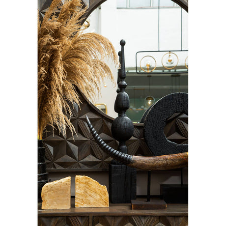 Rustic Wooden Finial