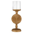 Fluted Disc Candle Holder