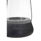 Complements Grey Marble/Glass Candle Holder
