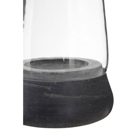 Complements Grey Marble/Glass Candle Holder