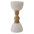 Sena Candle Holder With Decorative Stem