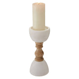 Sena Candle Holder With Decorative Stem