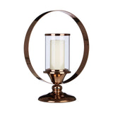 Kensington Townhouse Small Metal Candle Holder