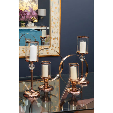 Kensington Townhouse Small Metal Candle Holder