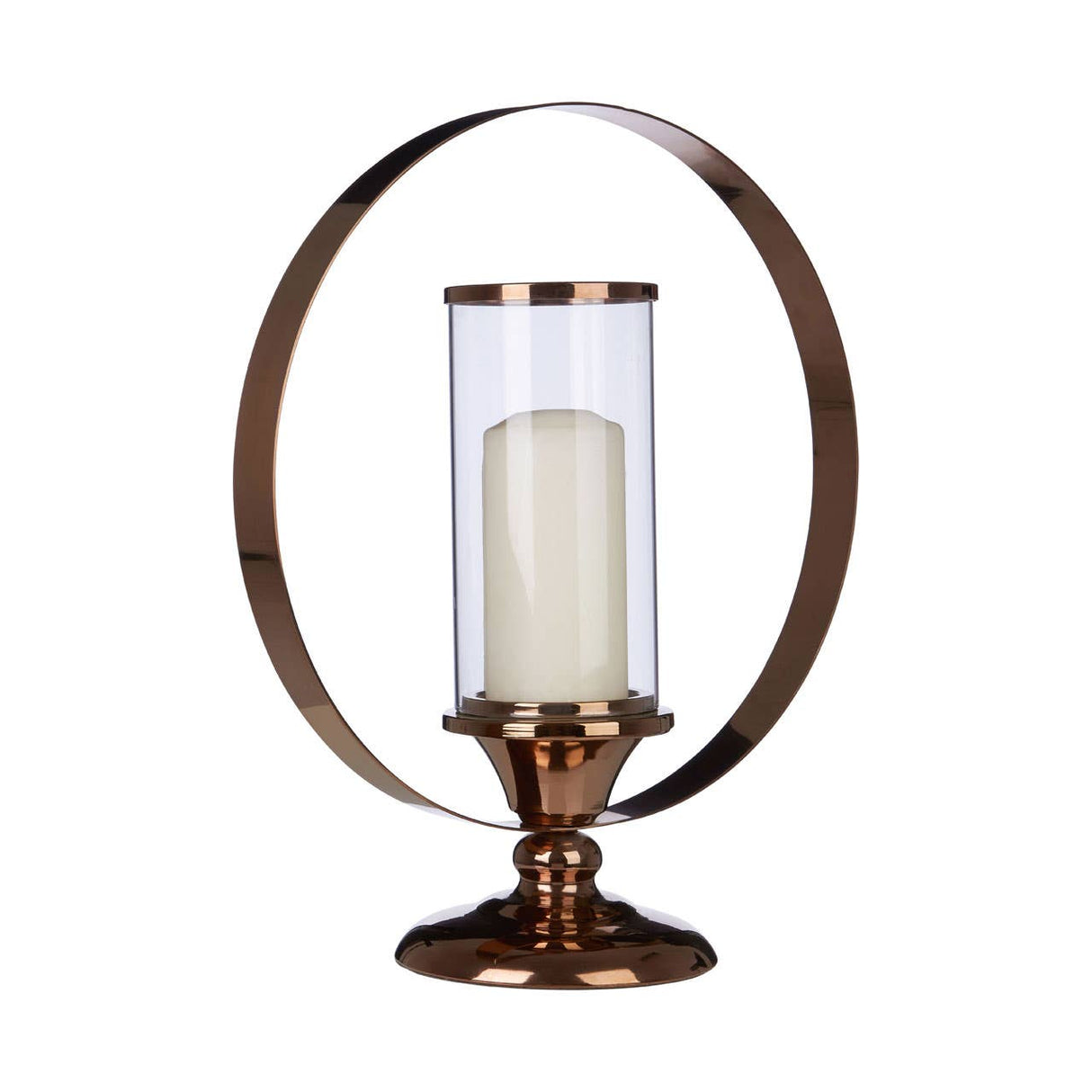Kensington Townhouse Large Metal Candle Holder