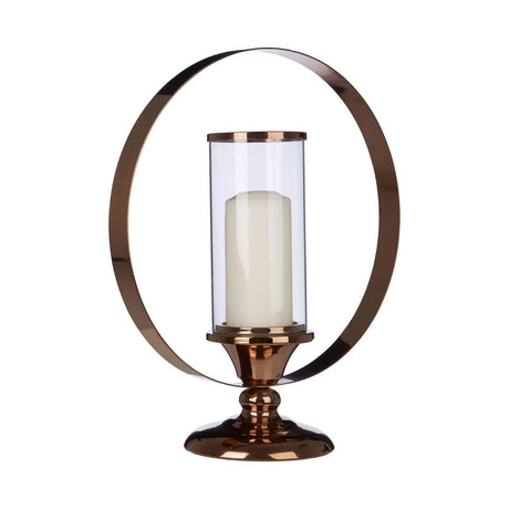 Kensington Townhouse Large Metal Candle Holder