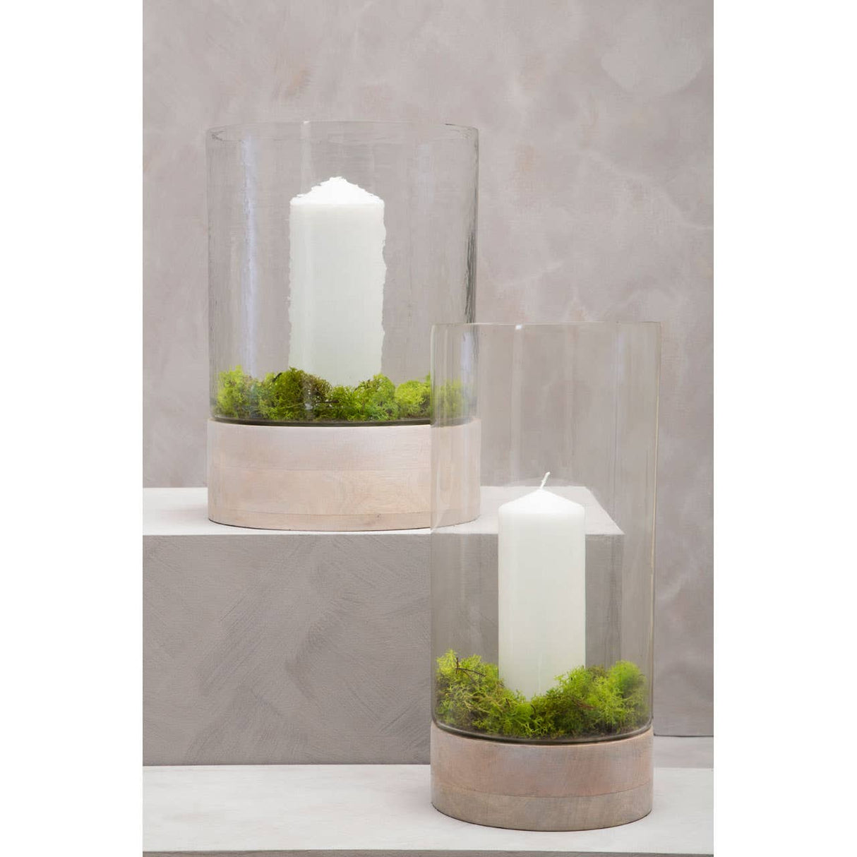 Jain Hurricane Hammered Small Candle Holder