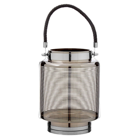 Large Nickel Stripe Lantern