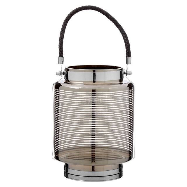 Large Nickel Stripe Lantern
